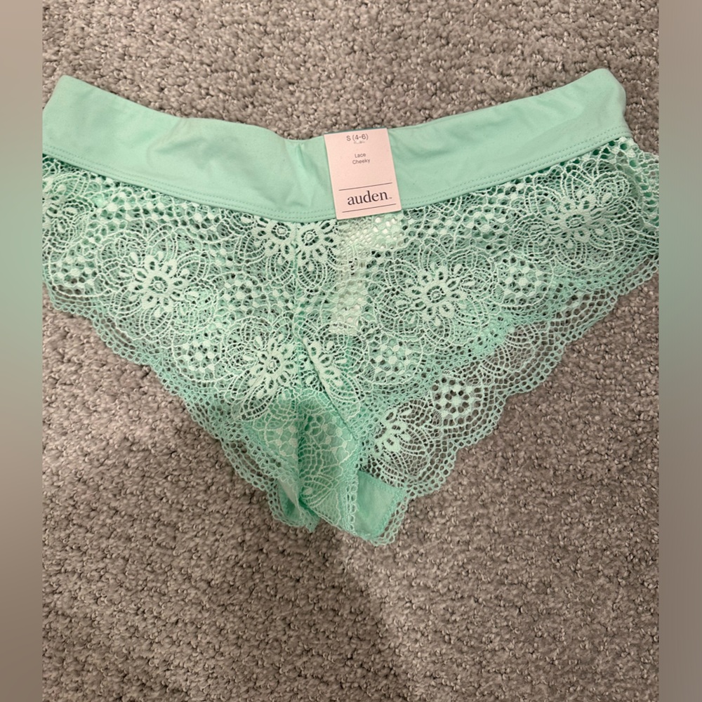 Light Green Cheeky Underwear Size S NWT